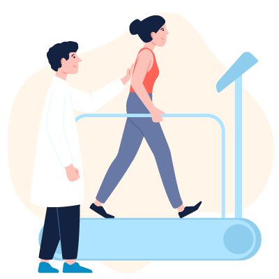 Knee replacement surgery - advanced rehabilitation.